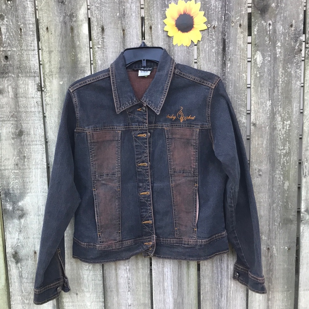 🎉Baby phat rusty denim jacket